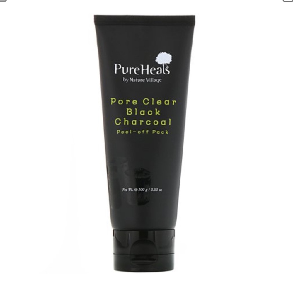 PureHeals Black Charcoal Peel-off Mask 3.53 fl oz BNIB